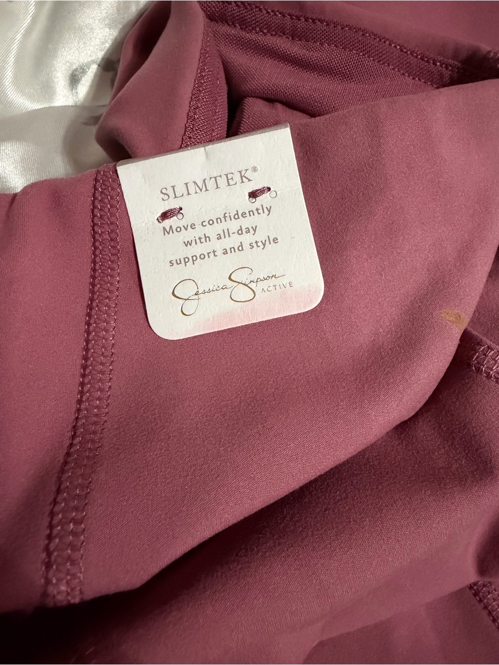 Jessica Simpson Mauve Pink Active Leggings - Picture 5 of 5